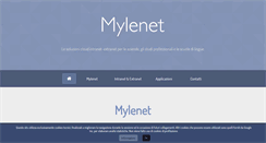 Desktop Screenshot of mylenet.it