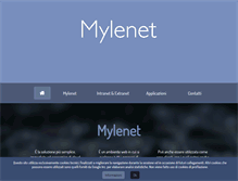 Tablet Screenshot of mylenet.it